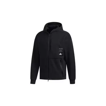 Adidas Id Sweat Hooded Jacket Мужская верхняя одежда Черный ED1948 XS