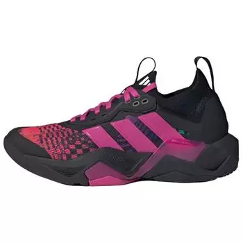 Adidas Jeremy Scott x Rapidmove ADV 2 Pride Женские кроссовки Черный Облачно-белый Основной черный JR6402 36
