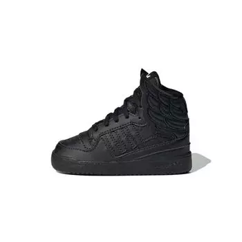 Adidas Jeremy Scott x Wings 4.0 I Core Черные детские кроссовки Cloud-White GY1849