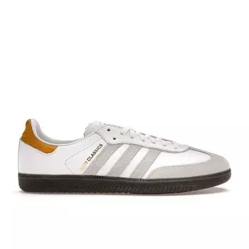 Adidas Kith x Samba OG Classics Program — Мужские кроссовки Mango White Footwear-White Off-White IE4800 38