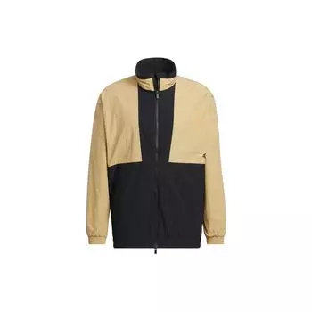 Adidas Контрастная панель с буквенным принтом и воротником-стойкой Куртка унисекс Куртки Многоцветные HM2693 L