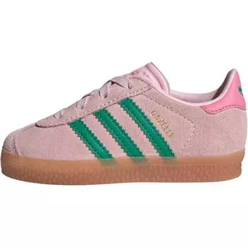 Adidas Кроссовки Gazelle Comfort Closure EL I Clear Pink Court Green Baby Sneakers Bliss-Pink JP7138 24