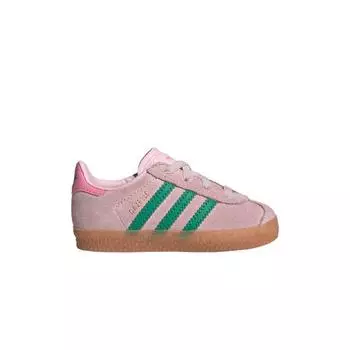 Adidas Кроссовки Gazelle Comfort Closure EL I Clear Pink Court Green Baby Sneakers Bliss-Pink JP7138 21