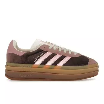 Adidas Кроссовки женские Gazelle Bold Shadow Brown Glow Pink Velvet Warm-Clay JQ5143 38