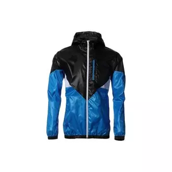 Adidas Куртка Originals с капюшоном и длинным рукавом на молнии с логотипом-трилистником, мужская, синяя, S27503 M