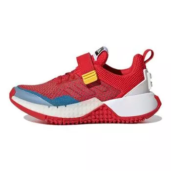 Adidas LEGO x Sport Pro J Red White Детские кроссовки Cloud-White GW3015 28