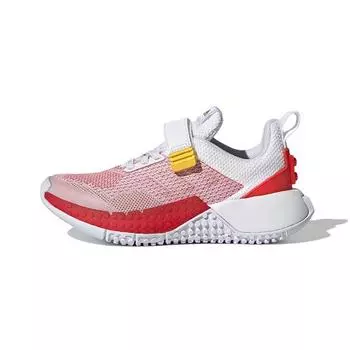 Adidas LEGO x Sport Pro J White Red Детские кроссовки Cloud-White GW3013 28.5