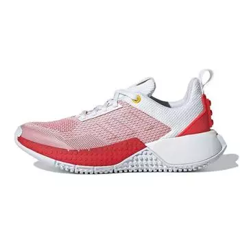 Adidas LEGO x Sport Pro J White Red Детские кроссовки Cloud-White GW3008 37