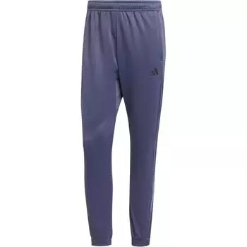 Adidas Удобные повседневные спортивные брюки с логотипом для фитнеса, зауженные книзу, мужские брюки темно-синего цвета IX0925 M