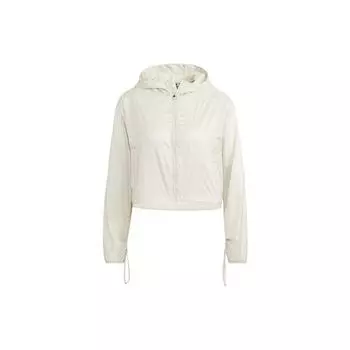 Adidas Спортивная куртка с капюшоном с логотипом Женская верхняя одежда Off-White HR8398 L