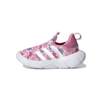 Adidas Monofit Slip-On I Clear Pink Dinosaurs Детские кроссовки Cloud-White Preloved-Fuchsia FZ6585 22