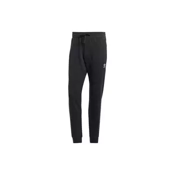 Adidas Originals Essentials+ Сделано из конопли Однотонные джоггеры с логотипом Мужские штаны Черный HR8616 XS