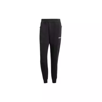 Adidas Мужские спортивные штаны Originals Trefoil Solid Cuff Bottoms Black IC5362 M