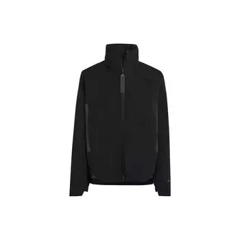 Куртка Adidas Myshelter Rain.Rdy со светоотражающим логотипом, спортивная повседневная куртка с капюшоном, женская куртка, черная HT8774 L