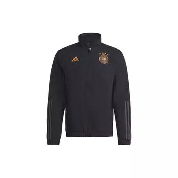 Adidas National Team Pre Jacket Футбольная спортивная куртка Мужская верхняя одежда Черный HF3978 M