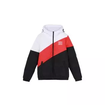 Adidas Neo Contrast Panel Теплый пуховик с капюшоном Мужская верхняя одежда Белый цветной блок H45268 S