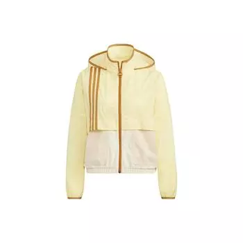 Adidas Neo Полосатая повседневная куртка Женская верхняя одежда Желтый HN2329 XS