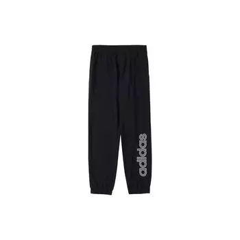 Adidas Neo с буквенным принтом дышащие повседневные тканые спортивные брюки мужские черные HD4684 S