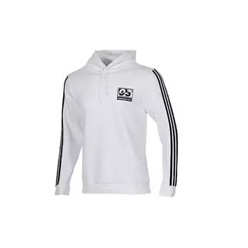 Adidas Neo Sport Пуловер с капюшоном с длинными рукавами Мужские топы Белый FU1041 XXL