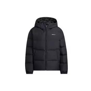 Adidas Neo W Os Down ветрозащитная теплая спортивная куртка с капюшоном женская куртка черная HF0497 L