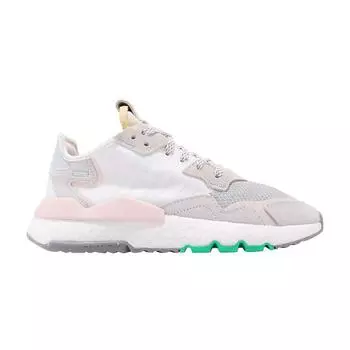 Adidas Nite Jogger Ice Pink Mint Женские кроссовки Серо-белые Clean-Mint EF8721