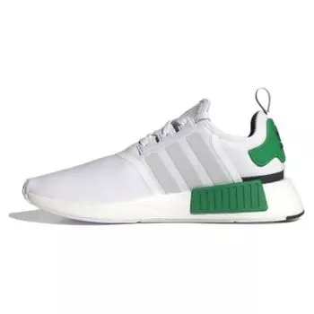Adidas NMD_R1 Белые зеленые мужские кроссовки Cloud-White Grey-One IF3496 44