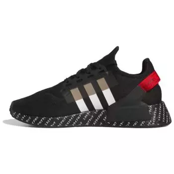 Adidas NMD_R1 V2 Японский принт - Черно-красные мужские кроссовки Core-Black Cloud-White ID2852 41
