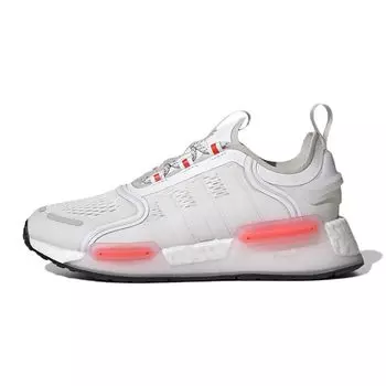 Adidas NMD_R1 V3 J White Solar Red Детские кроссовки Cloud-White GX2034 36