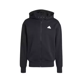 Adidas однотонная модная спортивная повседневная трикотажная куртка с длинным рукавом мужская куртка черного цвета JI6324 M