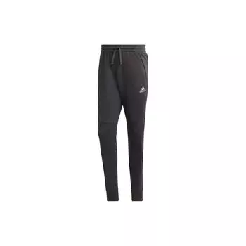 Adidas однотонные конические легкие спортивные штаны с завязками, мужские штаны, темно-серые HE1810 XXL