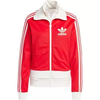 Adidas Оригинальная полосатая куртка Ksenia Schnaider с длинным рукавом на молнии, женская куртка малинового цвета IW5669 M