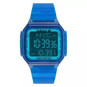 [Adidas Original Swatch] Часы DIGITALONEGMT AOST22047 Синие [Товар]