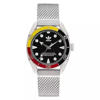 [Adidas Original Swatch] часы EDITIONTWO AOFH22502 мужские серебристые [продукт]