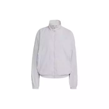 Adidas Originals Premium Essentials нейлоновая однотонная куртка с вышитым логотипом в один ряд с застежкой-молнией женская куртка серебристого цвета IC5307 XS
