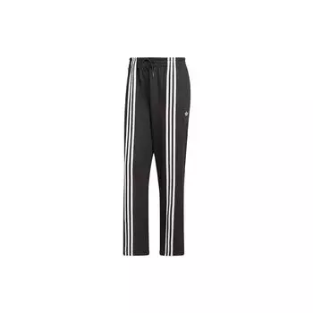 Adidas Originals Rifta City Boy Полные вязаные джоггеры с тремя полосками и завязками, мужские брюки черного цвета HZ0714 XS