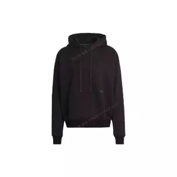 Adidas Originals Trefoil Blue Version Series однотонная мужская толстовка с капюшоном, черные HD4823 M