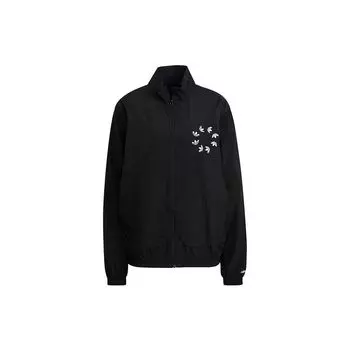 Adidas Originals Trefoil Deconstructed Logo Спортивная куртка Мужские куртки Черный H37740 XS