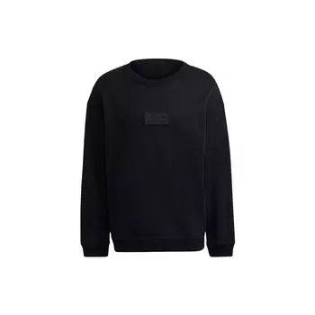Adidas Originals Trefoil Silicon Crew Neck Sweatshirt Мужская толстовка черная GN3293 L