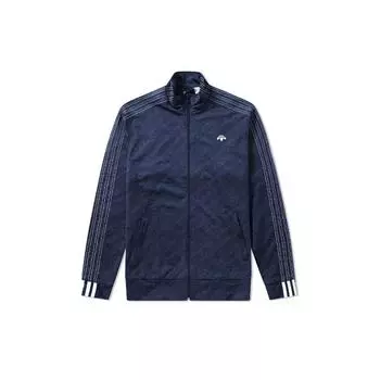 Adidas Originals Trefoil X Alexander Wang Спортивная повседневная куртка Мужская верхняя одежда Indigo CF1084 XXS