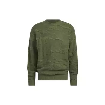 Adidas Originals X Ivy Park однотонный жаккардовый свитер с круглым вырезом унисекс, армейско-зеленый HR2259 M