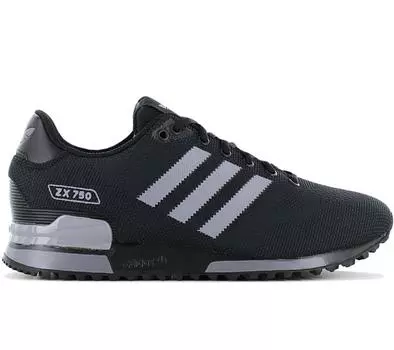 adidas Originals ZX 750 WV WOVEN - Мужские кроссовки черные IF4886 ORIGINAL EU 42 UK 8 чёрный