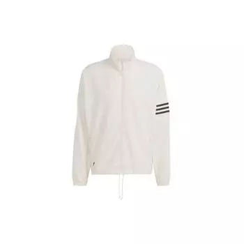 Adidas Оригиналы Adicolor Neuclassics Tricolor Спортивная свободная куртка Мужская верхняя одежда Белый IM2096 M