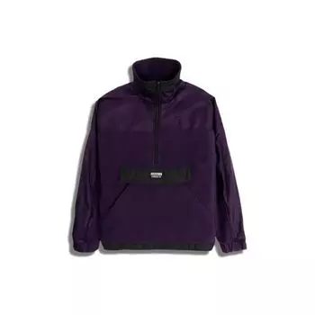 Adidas оригиналы RYV. LIT TT Флисовая куртка с полумолнией на молнии Мужская куртка Фиолетовый ED7185 S