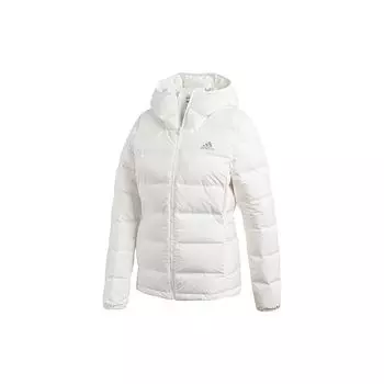 Adidas Outdoor Холодостойкий теплый пуховик с капюшоном Женская верхняя одежда Ярко-белый BQ1927 M