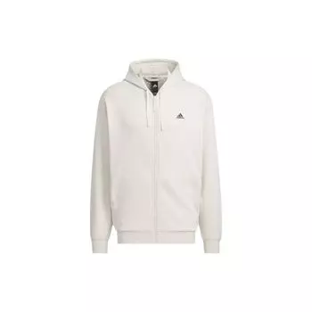 Adidas Повседневная однотонная куртка с капюшоном на молнии для мужчин, куртки цвета фосфоресцирующий коричневый IV7604 XL