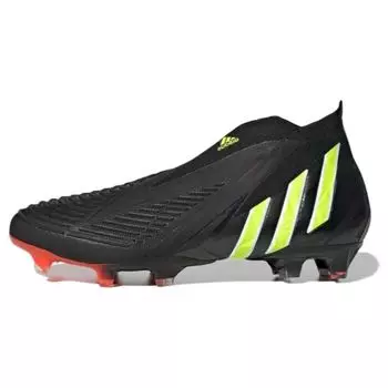 adidas Predator Edge+ FG Black Team Solar Yellow Мужские кроссовки Core-Black Solar-Red GW1043 41