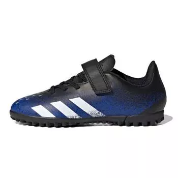 Adidas Predator Freak.4 SG J Black Royal Blue Детские кроссовки Cloud-White Core-Black FY0628 28