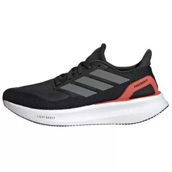Adidas PureBoost 5 Black Iron Metallic Red Женские кроссовки Core-Black Preloved-Scarlet JH6452 38