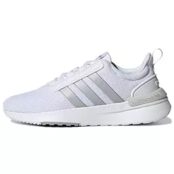 Adidas Racer TR21 White Matte Silver Женские кроссовки Cloud-White Grey-One H00647 36