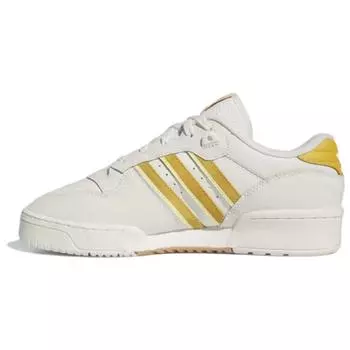 Adidas Rivalry Low Cloud White Easy Yellow Мужские кроссовки кремовые Preloved-Yellow IE7197 42